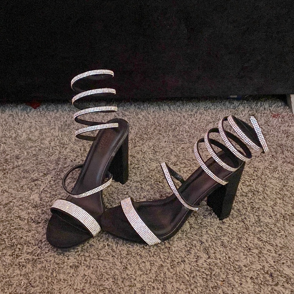 Brand new bedazzled heels. Never worn